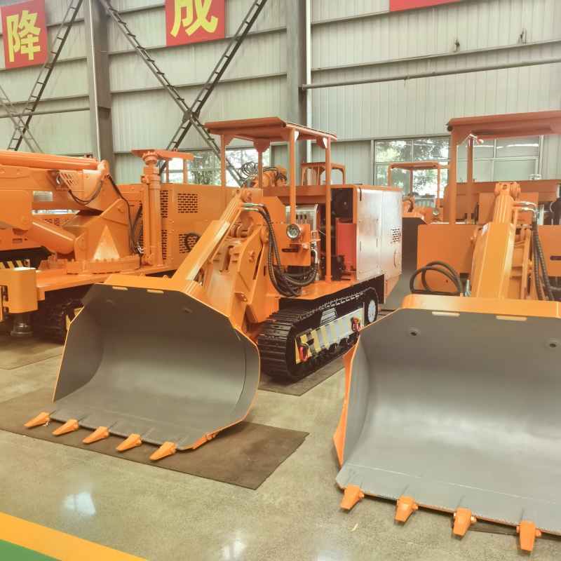 Подземный погрузчик горных пород