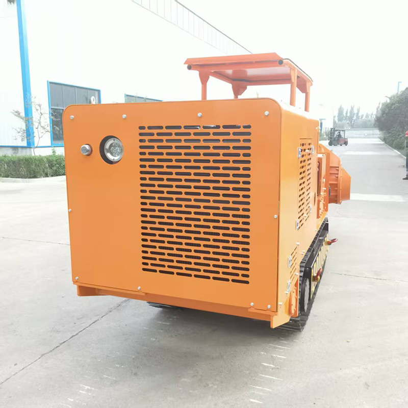 รถตักหินแบบเทด้านข้าง 150