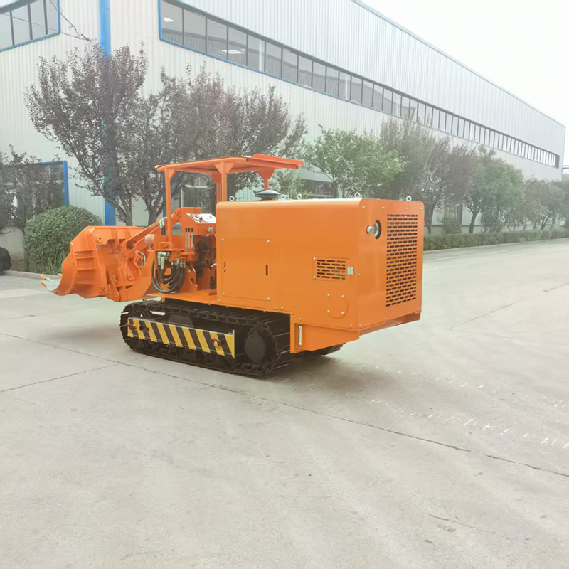 محمل الصخور ذو التفريغ الجانبي بالديزل