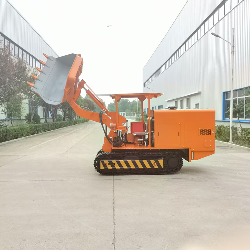 Chargeuse de roches à déchargement latéral 100