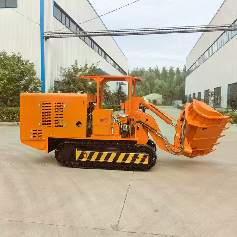 Tunnel Side Unloading Rock Loader