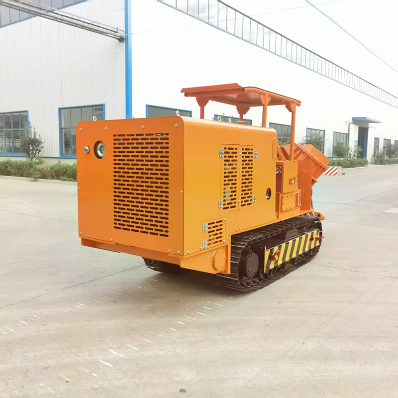 120 Side Unloading Rock Loader