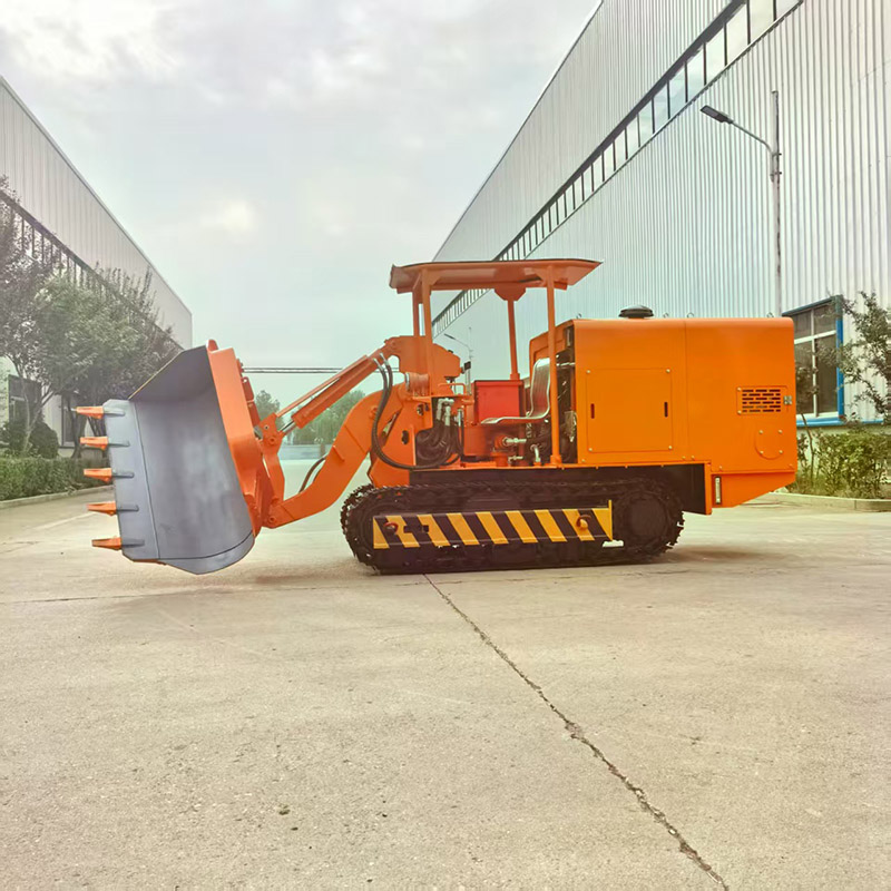 Tunnel Side Unloading Rock Loader