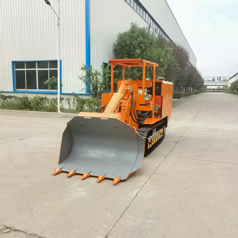 120 Side Unloading Rock Loader