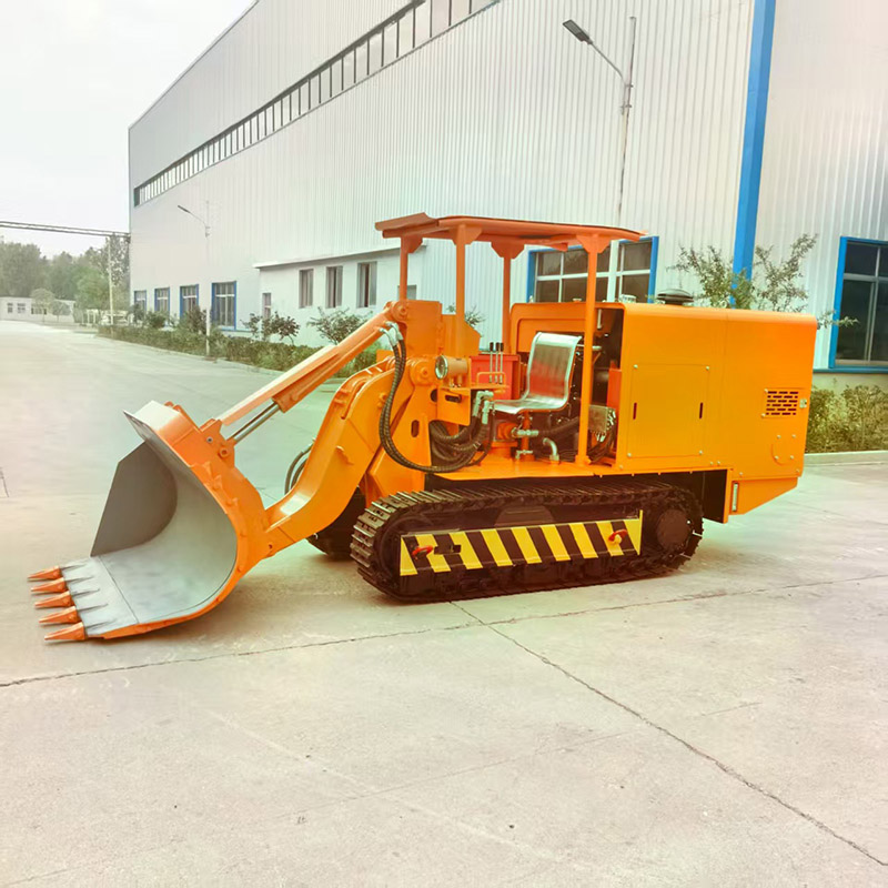 Melhor carregador de rochas com descarga lateral