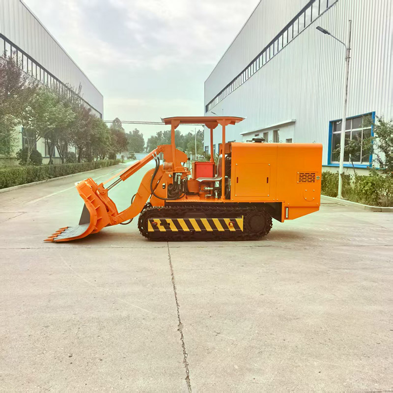 Tunnel Side Unloading Rock Loader