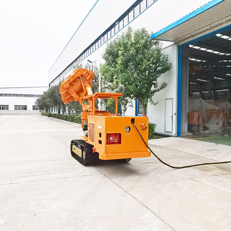 รถตักหินแบบเทด้านข้างขนาดใหญ่