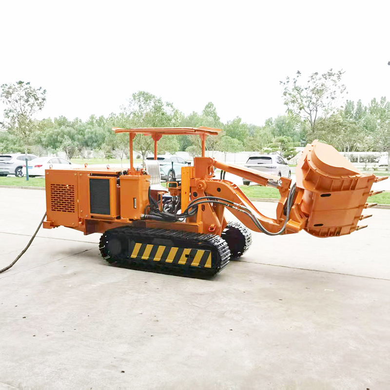 Carregador lateral elétrico de rocha