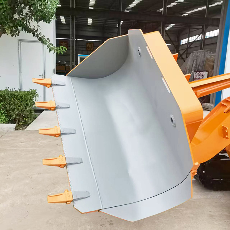 รถตักหินขนถ่ายด้านข้างขนาดเล็ก