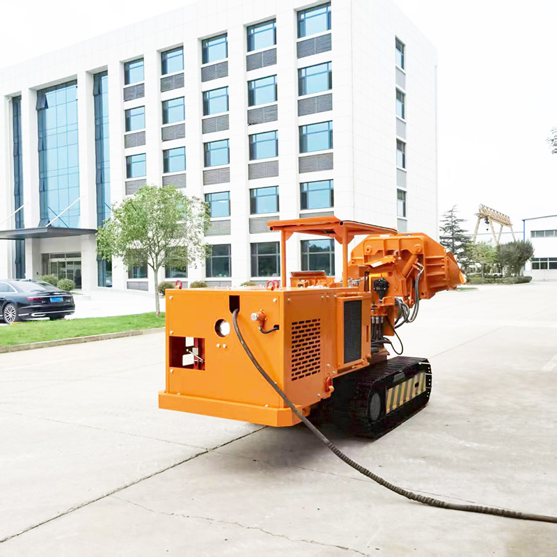 Niedrige Seitenkipp-Gesteinslader