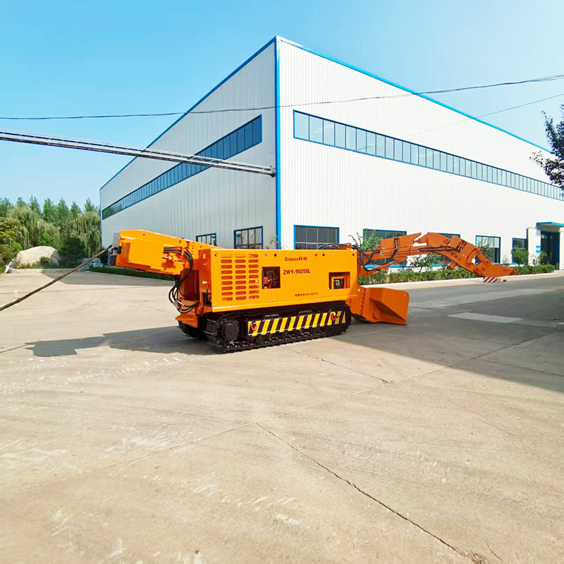 Máy xúc đất dùng cho đường hầm nhỏ