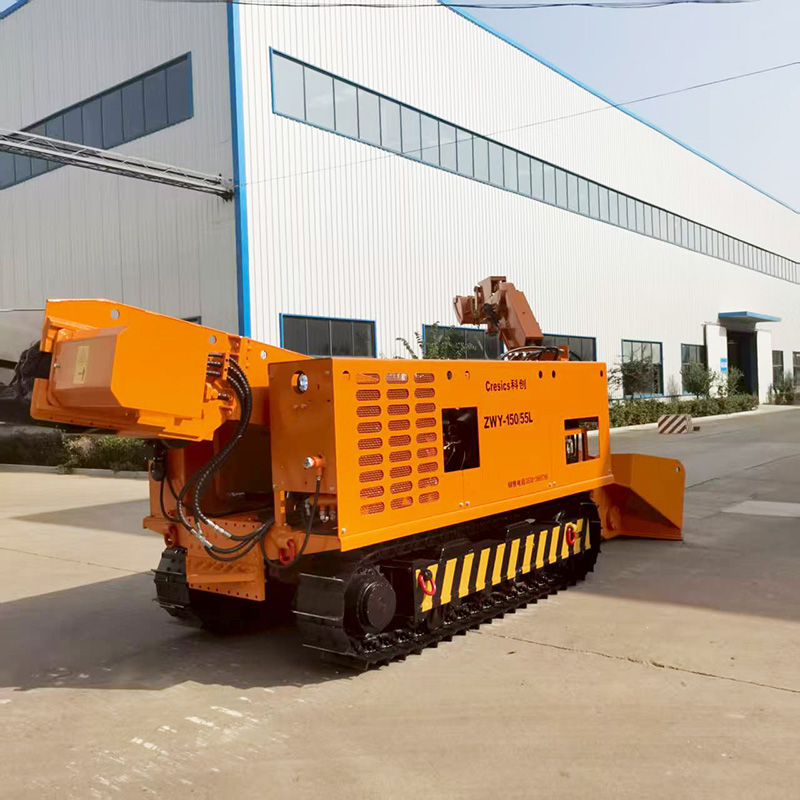 Mini chargeuse à déchets