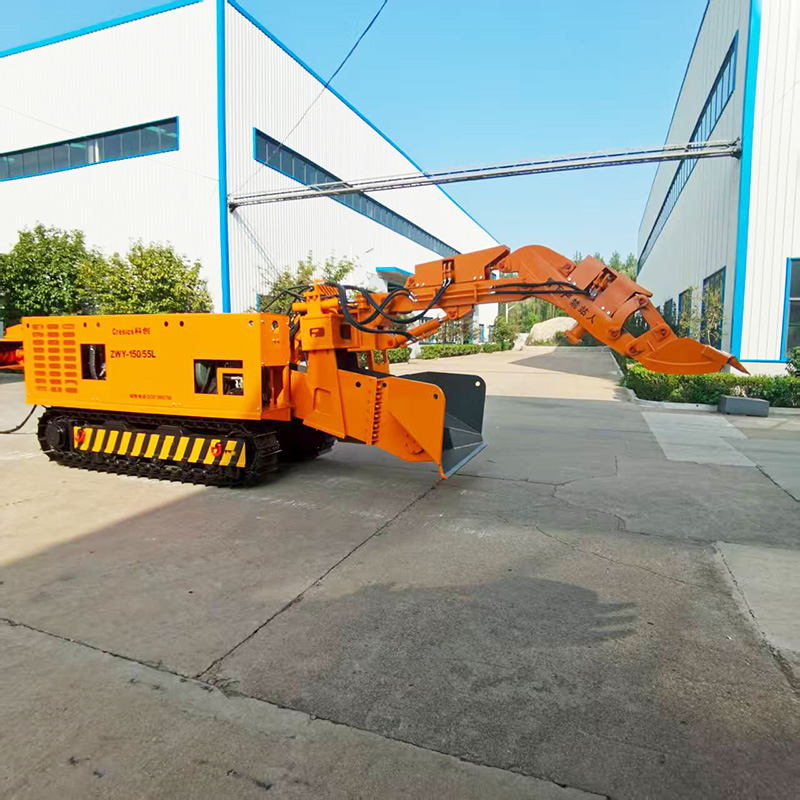 Mini chargeuse à déchets