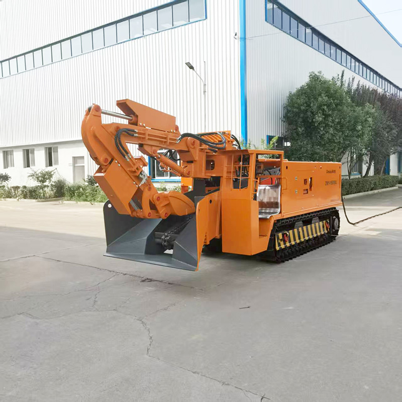 Mini chargeuse à déchets