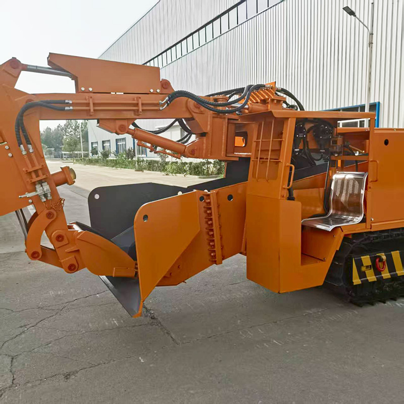 Mini chargeuse à déchets