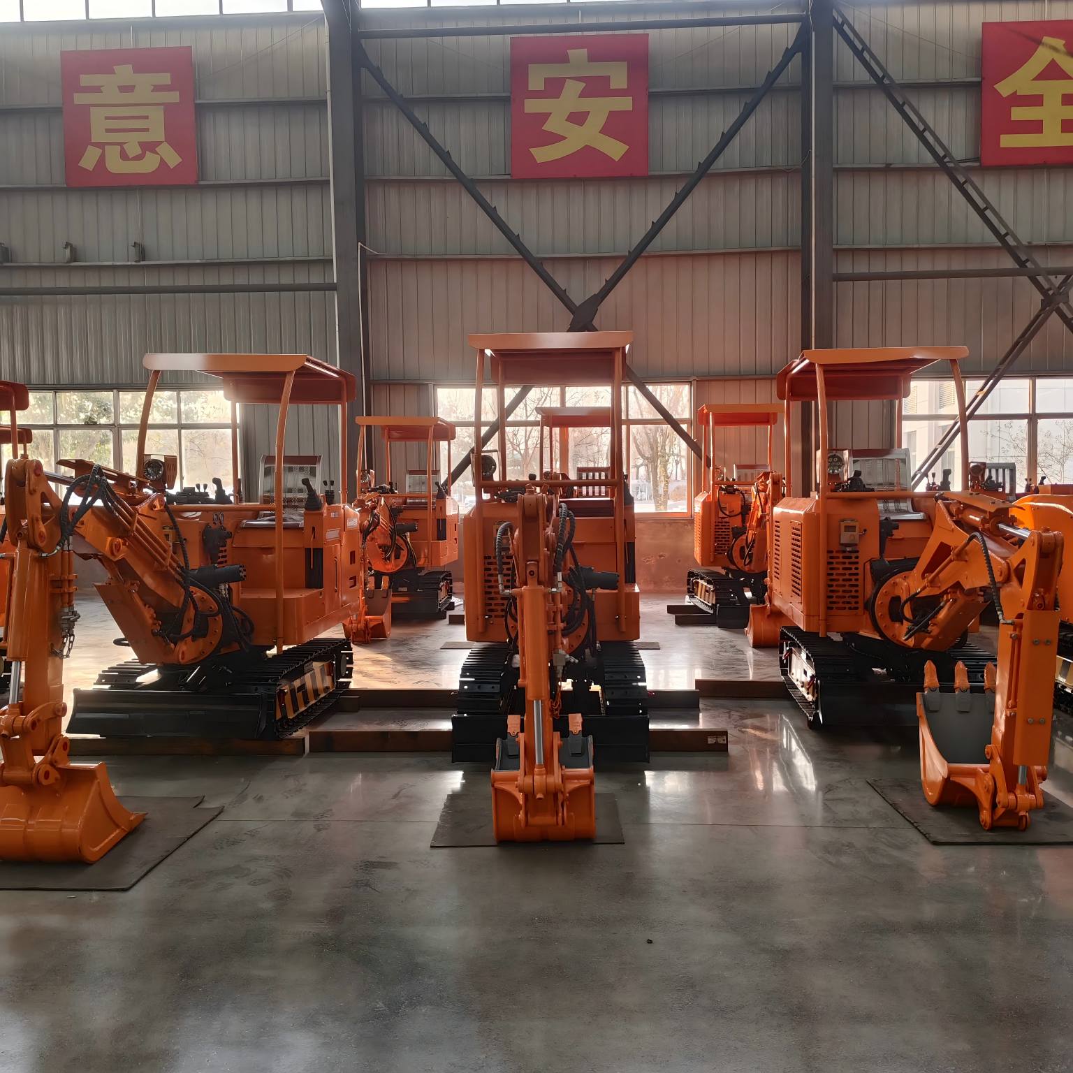 Excavadora hidráulica minera