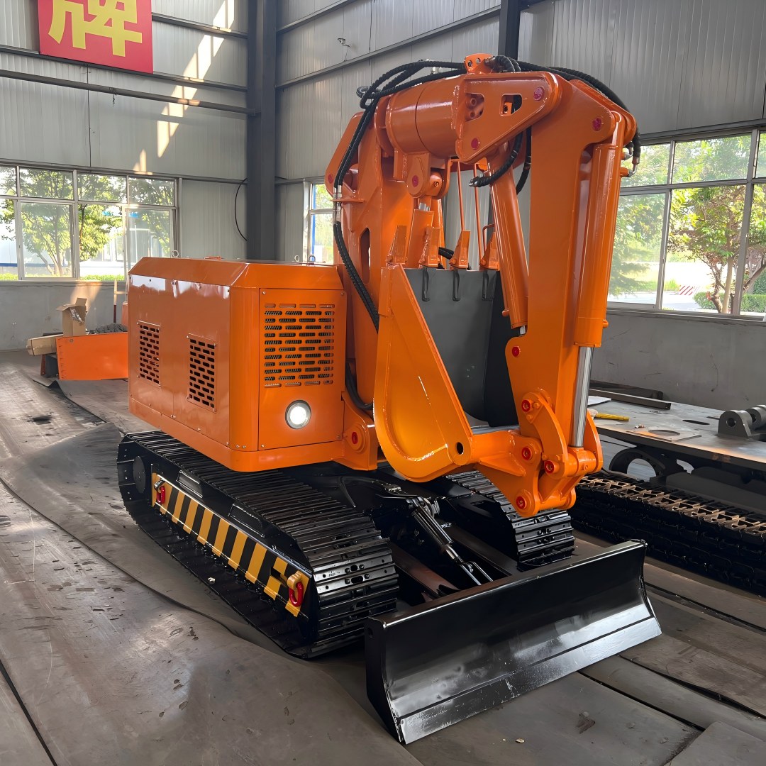 Máy xúc khai thác diesel