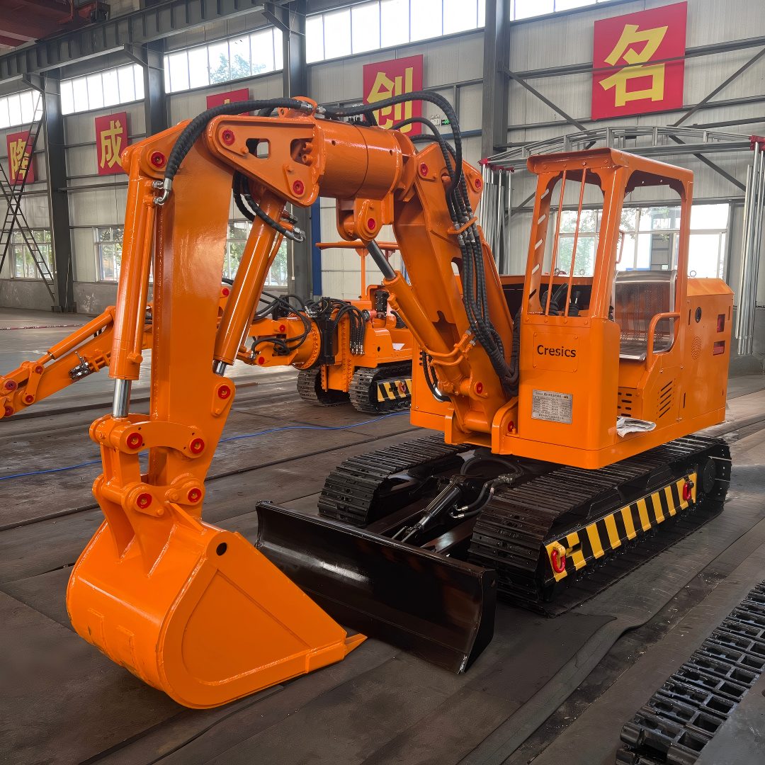 Máy xúc khai thác diesel