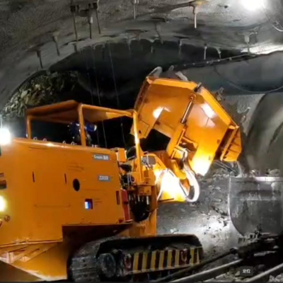 Carregador lateral a diesel