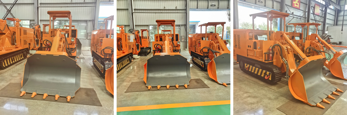 Side Dump Rock Loader Side Dump Rock Loader