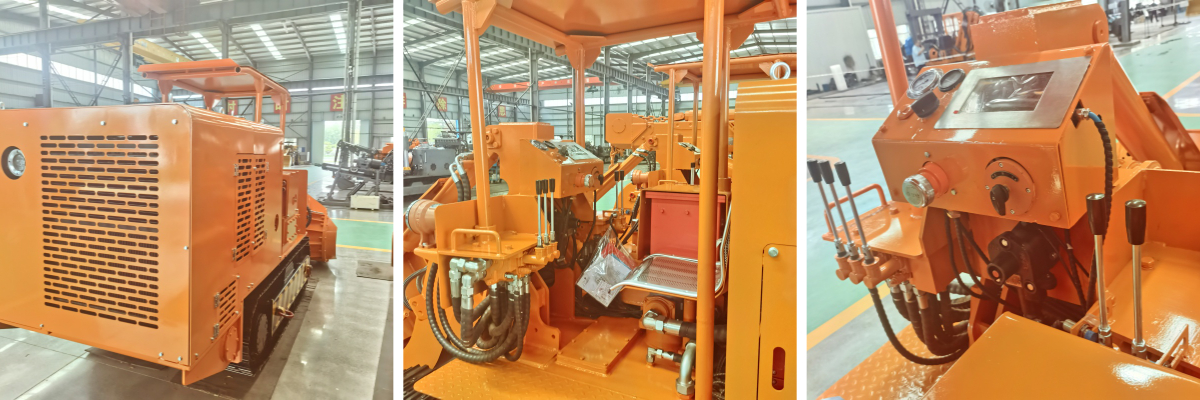 Side Dump Rock Loader Side Dump Rock Loader