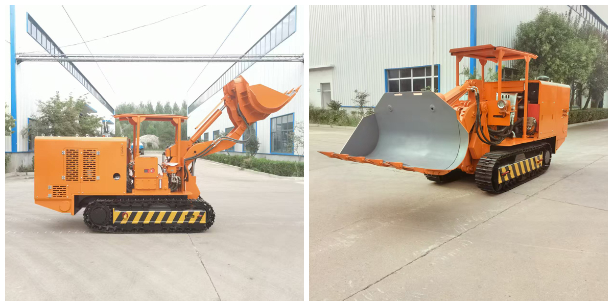 Carregadora de rochas basculante lateral de 180 Carregadora de rochas basculante lateral de 180