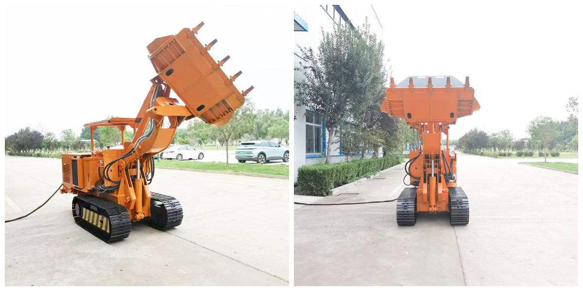 Máy xúc lật đá tự đổ bên hông theo yêu cầu Máy xúc lật đá tự đổ bên hông theo yêu cầu