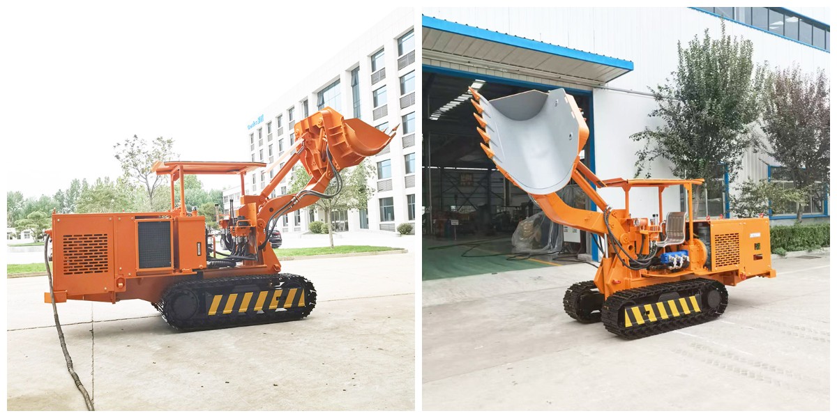 Harga Side Unloading Rock Loader