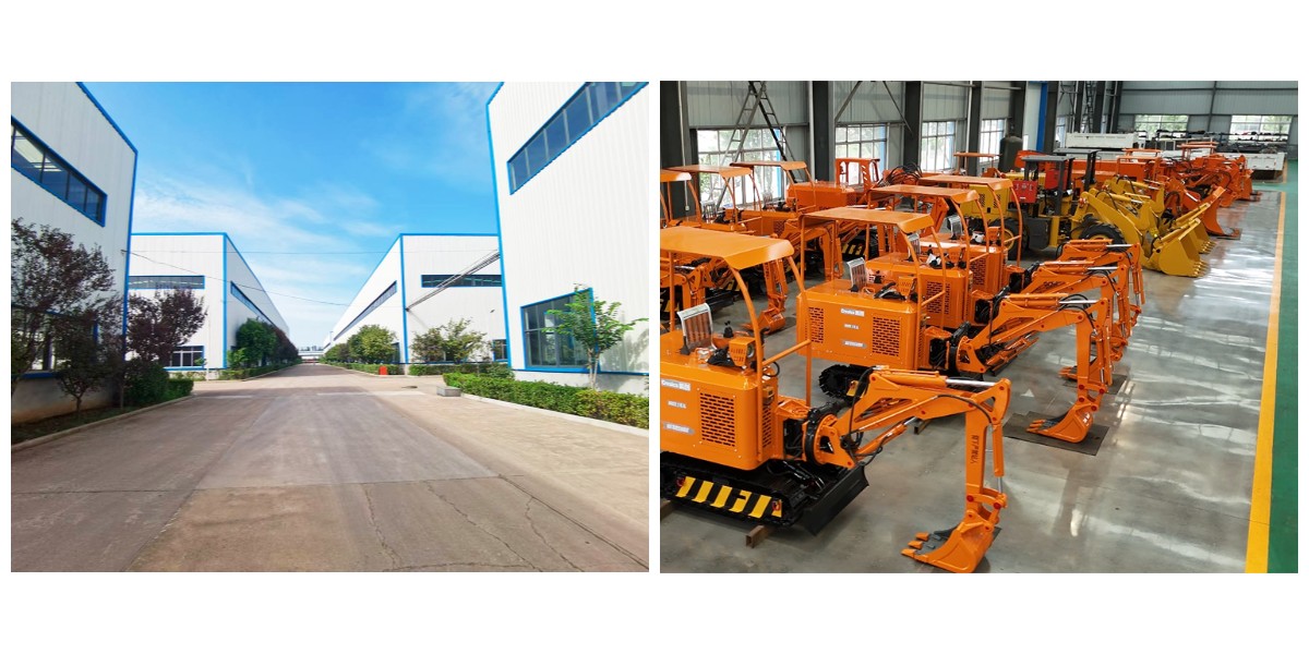 Großer Felslader mit seitlicher Entladung Großer Felslader mit seitlicher Entladung