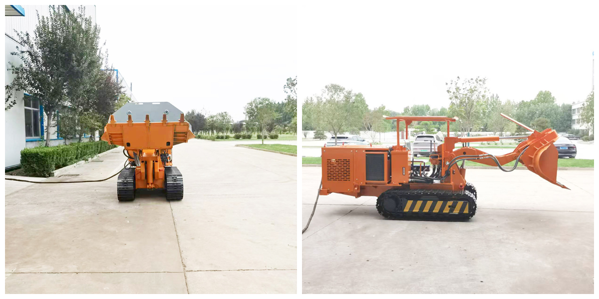 Chargeuse de roches à déversement latéral d'ingénierie.jpg Chargeuse de roches à déversement latéral d'ingénierie.jpg