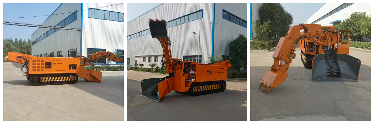 Máy xúc lật mỏ than