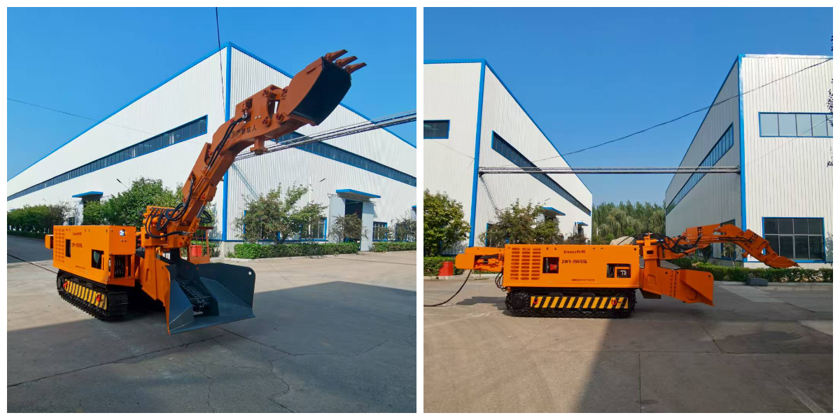 Mini chargeuse à déchets Mini chargeuse à déchets