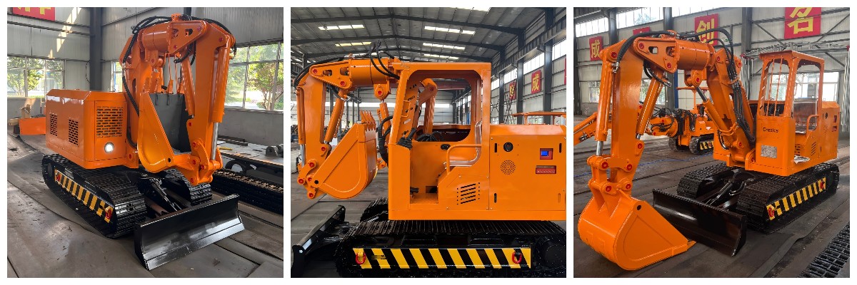 Máy xúc khai thác mỏ chạy bằng dầu diesel Máy xúc khai thác mỏ chạy bằng dầu diesel